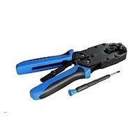 Solarix Krimpovací kleště - konektory 4p4c, 6p6c, 8p8c