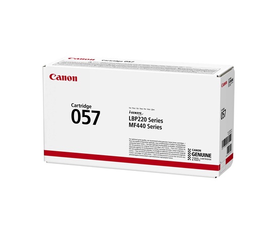 Canon TONER CRG-057 černý pro i-SENSYS MF443dw, MF445dw, MF446x, MF449x, LBP223dw (3 100 str.)