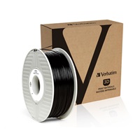 VERBATIM 3D Printer Filament ABS 1.75mm, 404m, 1kg black (55010 OLD)