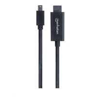 MANHATTAN Kabel Mini DisplayPort na HDMI (4K@60Hz), 1.8m, černý
