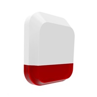 iGET SECURITY DP11 Bezdrátová bateriová venkovní siréna 115 dB pro alarm M4. Indikace alarmu také pomocí červených LED