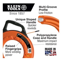KLEIN TOOLS - protahovací pero s ocelovou spirálou, délka 30m, průměr 4.8mm