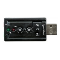 MANHATTAN Hi-Speed USB 3D 7.1 Sound Adapter