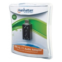 MANHATTAN Hi-Speed USB 3D 7.1 Sound Adapter