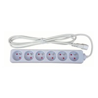 Prodlužovací přívod 6x230V pro UPS (IEC320-C14), 2m