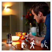 PHILIPS Hue Startovací KIT, White ( 3x žárovka 8,5W E27 + bridge + 1x ovladač se stmíváním )