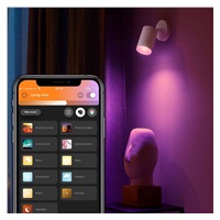 PHILIPS Fugato bodové svítidlo, Hue White and Color ambiance, 240V, 1x5.7W GU10, Bílá