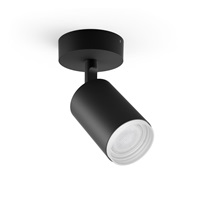 PHILIPS Fugato bodové svítidlo, Hue White and Color ambiance, 240V, 1x5.7W GU10, Černá