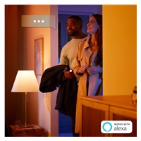 PHILIPS Fugato bodové svítidlo, Hue White and Color ambiance, 240V, 3x5.7W GU10, Černá