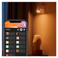 PHILIPS Argenta bodové svítidlo, Hue White and Color ambiance, 240V, 1x5.7W GU10, Bílá