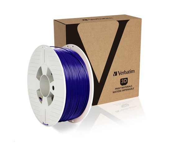 VERBATIM 3D Printer Filament PLA 1.75mm, 335m, 1kg blue (OLD PN 55269)