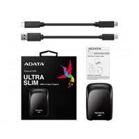 ADATA External SSD 480GB SC680 USB 3.2 Gen2 type C černá