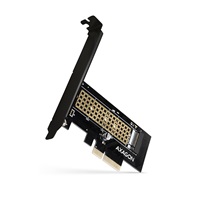 AXAGON PCEM2-N, PCIe x4 - M.2 NVMe M-key slot adaptér, vč. LP