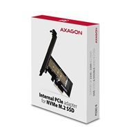 AXAGON PCEM2-N, PCIe x4 - M.2 NVMe M-key slot adaptér, vč. LP