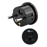 Goobay Cestovní adaptér USA/Japonsko pro spotřebiče a nabíječky s evropskou zástrčkou
