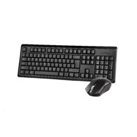 A4tech 4200N set bezdr. kláv. + bezdr. V-Track optická myš,CZ/US, USB