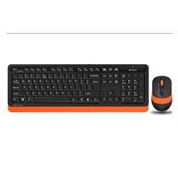 A4tech FG1010 FSTYLER set bezdr. klávesnice + myši, oranžová barva