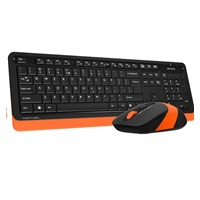 A4tech FG1010 FSTYLER set bezdr. klávesnice + myši, oranžová barva