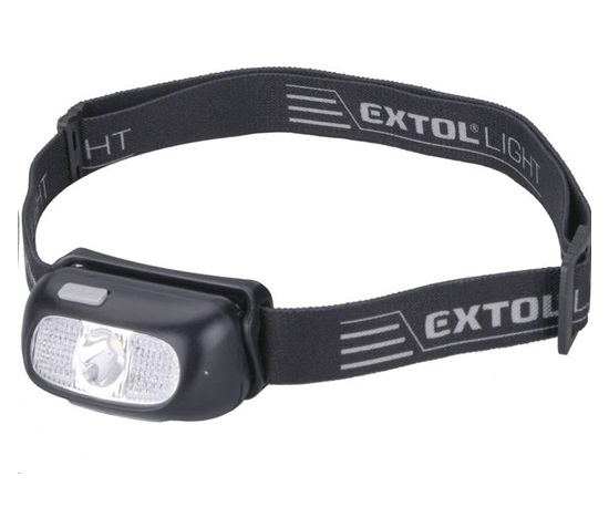 Extol Light (43181) čelovka 130lm CREE XPG, nabíjecí, USB, dosvit 40m, 5W CREE XPG LED