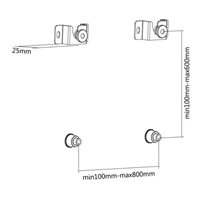 Reflecta MULTI Slim 70-8060 nástěnný TV držák