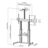 Reflecta TV STAND 100VC televizní stolek