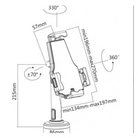 Reflecta TABULA Lock II stojánek na tablet
