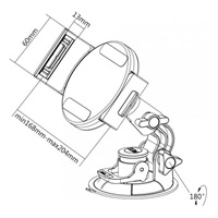 Reflecta TABULA Car WS držák na mobil