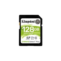 Kingston SDXC karta 128GB Canvas Select Plus (SDXC) 100R 85W Class 10 UHS-I