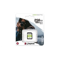 Kingston SDXC karta 256GB SecureDigital Canvas Select Plus (SDXC) 100R 85W Class 10 UHS-I