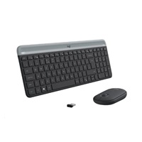 Logitech Wireless Desktop MK470, CZ/SK, Black