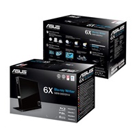 ASUS External Slim BD Writer SBW-06D2X-U BLACK, USB 3.1, Blu-ray