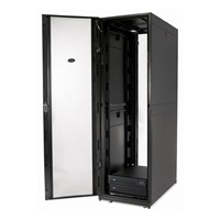 APC NetShelter SX 45U 750mm Wide x 1200mm Deep Enclosure with Sides Black