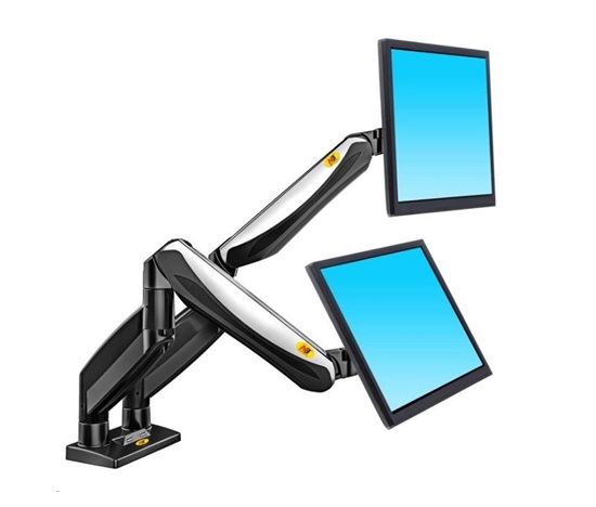 Držák na dva monitory Fiber Mounts F185A