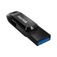 SanDisk Flash Disk 32GB Ultra Dual Drive Go, USB-C 3.2, Černá