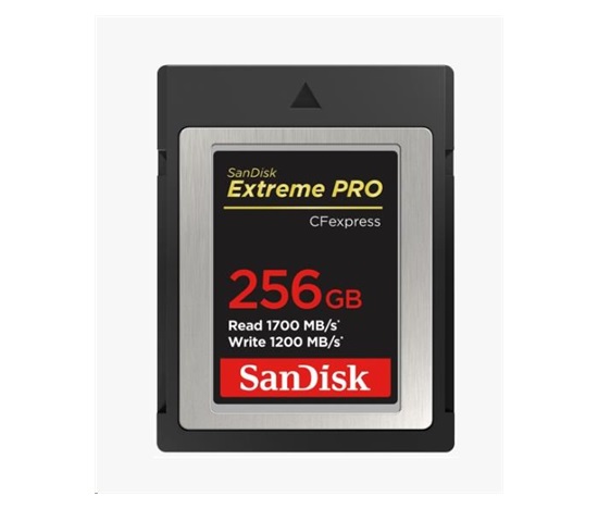 SanDisk Compact Flash 256GB Express Extreme Pro (R:1700/W:1200 MB/s)
