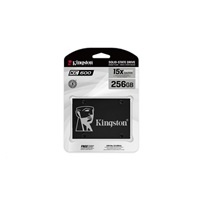 Kingston SSD 256GB KC600 SATA3 2.5" (R:550, W:500MB/s)