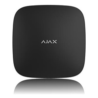 Ajax Hub Plus black 11790.01.BL1 centrální ovládací panel, 2x SIM, 3G/2G, Ethernet, Wi-Fi, podpora 99 uživatelů, černá