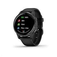 Garmin GPS sportovní hodinky Venu Black/Slate Band