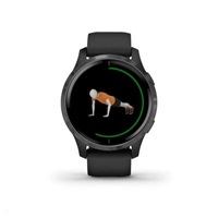 Garmin GPS sportovní hodinky Venu Black/Slate Band
