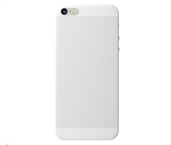 3mk ochranný kryt NaturalCase pro Apple iPhone 5, 5s, SE, transparentní bílá