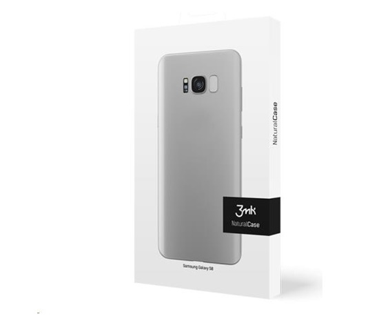 3mk ochranný kryt NaturalCase pro Samsung Galaxy S10 (SM-G973), transparentní bílá