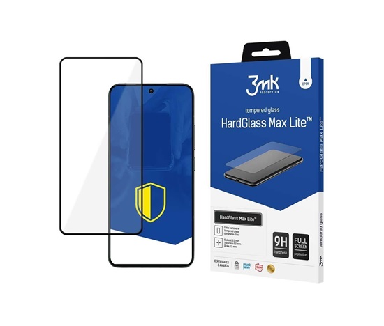 3mk tvrzené sklo HardGlass Max Lite pro Nokia 7.1 Plus, černá