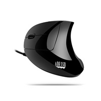 ADESSO myš iMouse E9, vertikální, pro leváky, optická