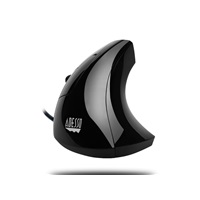 ADESSO myš iMouse E9, vertikální, pro leváky, optická