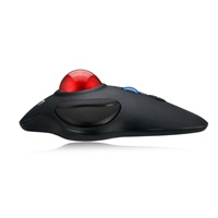 ADESSO myš iMouse T40, bezdrátová, optická, trackball, černá