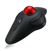 ADESSO myš iMouse T40, bezdrátová, optická, trackball, černá