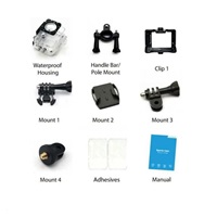 Braun CHAMPION 4K III sportovní minikamera + podvodní pouzdro