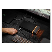 SEAGATE Dokovací stanice FIRECUDA GAMING DOC, Thunderbolt 3, s rozšiřitelným NVMe + 4TB HDD