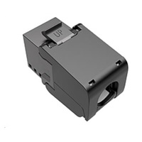 Solarix MULTIPACK 24 ks - keystone CAT5E UTP RJ45 černý samořezný