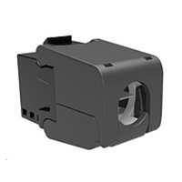 Solarix MULTIPACK 24 ks - keystone CAT5E UTP RJ45 černý samořezný